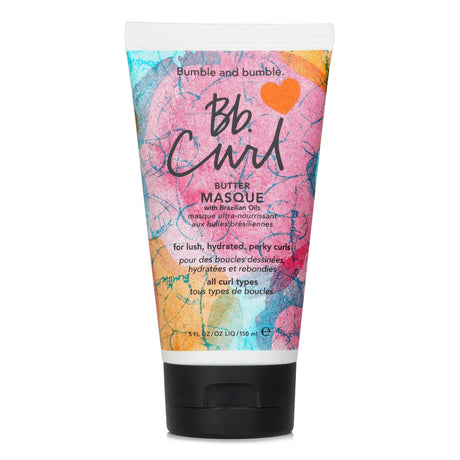 Bumble and Bumble Curl Butter Mask in 150ml, a deep treatment for hydrated, frizz-free, and vibrant curls.