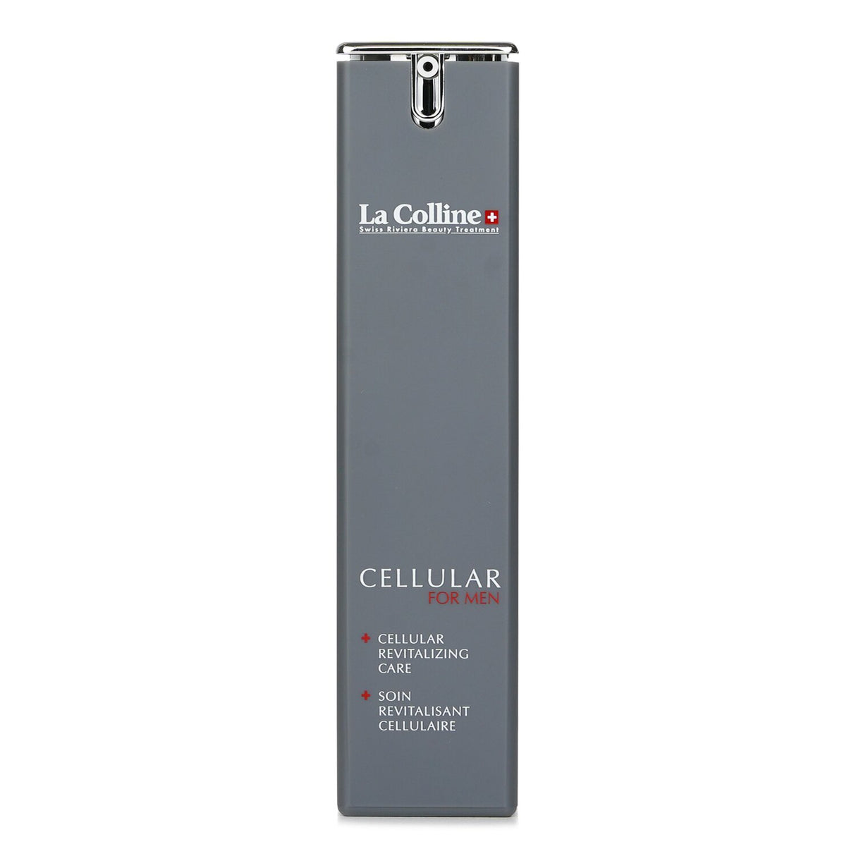 La Colline Cellular Revitalizing Care for Men: multifunction hydrating cream combating wrinkles, fatigue, and dehydration.