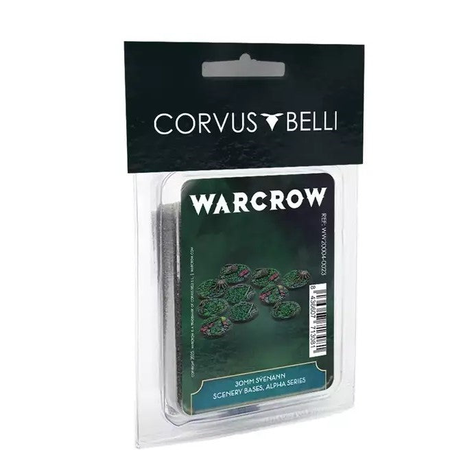 Warcrow: Bases - 30mm Syenann Scenery Bases - Alpha Series