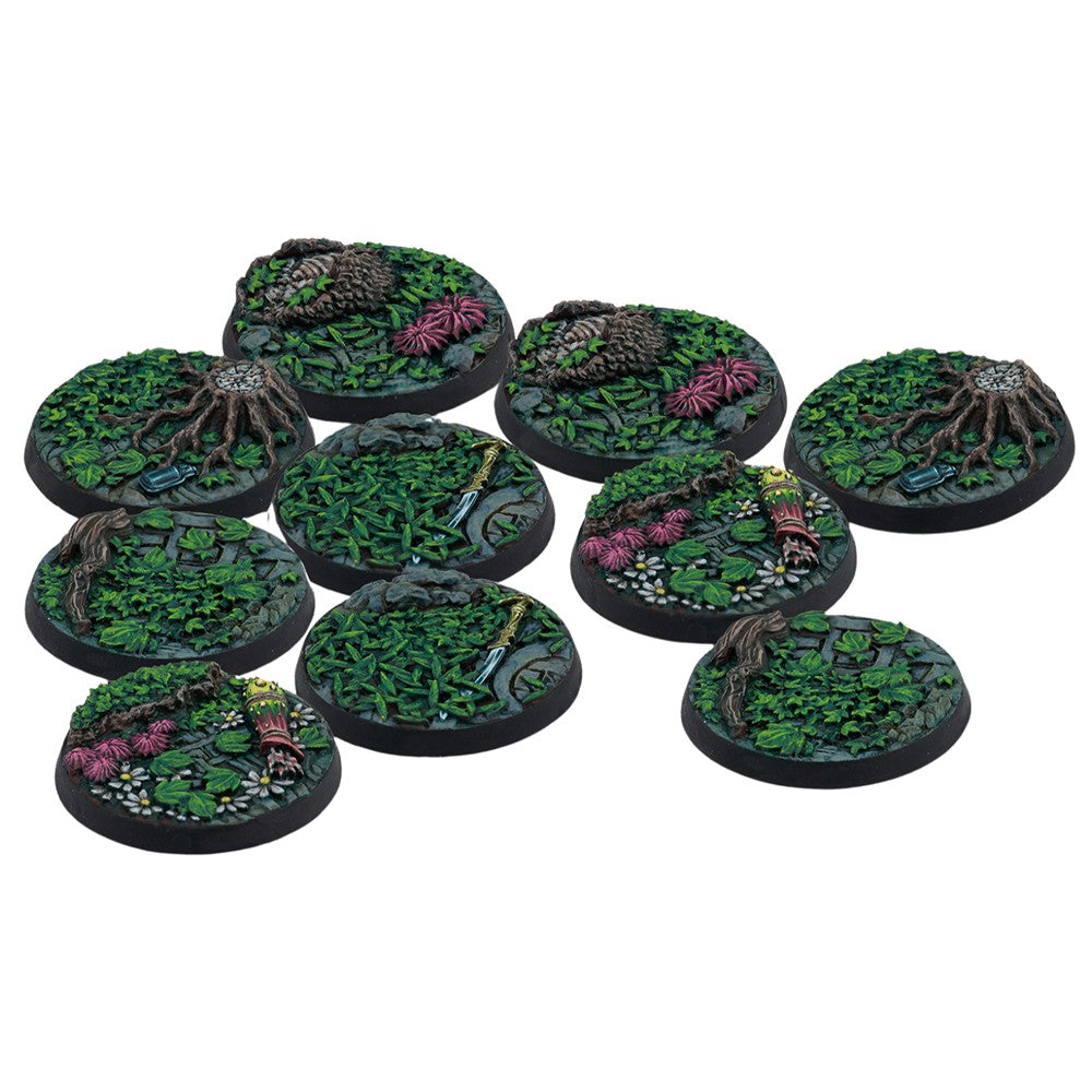 Warcrow: Bases - 30mm Syenann Scenery Bases - Alpha Series