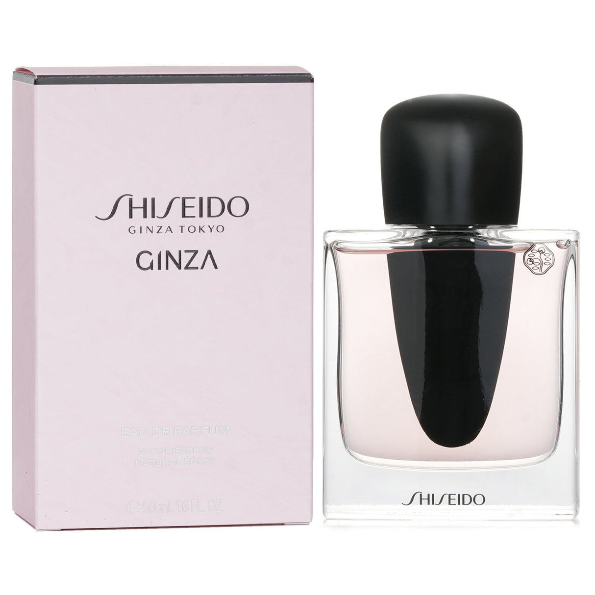 Shiseido Ginza Eau De Parfum 50ml - A floral fruity fragrance with pomegranate, jasmine, and earthy sandalwood notes.