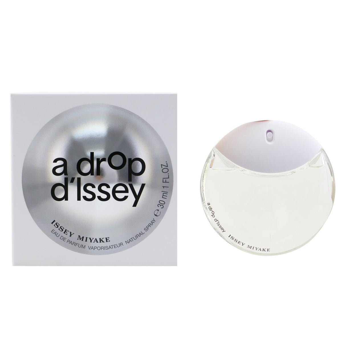 Issey Miyake A Drop D'Issey Eau De Parfum Spray 30ml, a floral scent of almond milk and rose, perfect for spring and summer.