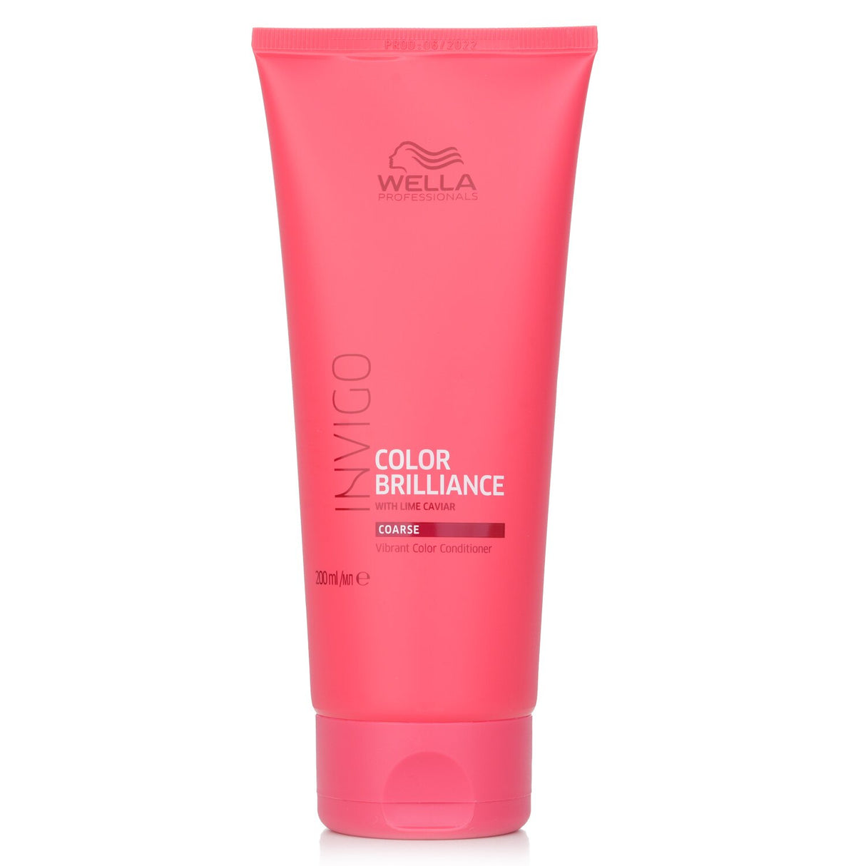 Wella Invigo Brilliance Conditioner for coarse hair, enhances color vibrancy, nourishes, and adds softness with Lime Caviar.