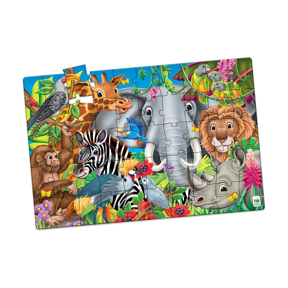 Jumbo Floor Puzzles - Animals of the World, Learning Journey