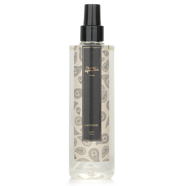 Luxurious Teatro Fabric Spray in Cashmere, 250ml, infusing fabrics with a long-lasting, delicate scent without stains.