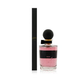 Elegant reed diffuser with Florentine pomegranate scent, includes natural reeds for 14 weeks of lasting fragrance.