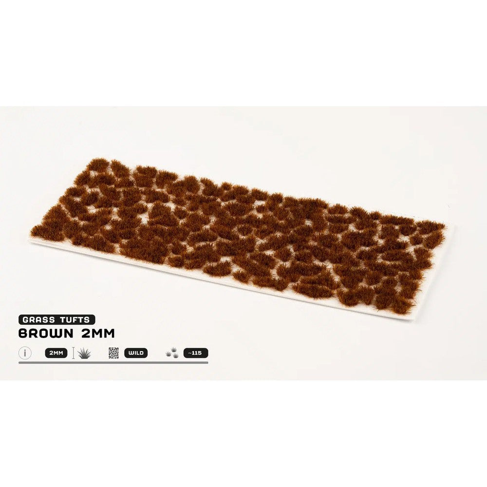 Gamers Grass - Grass Tufts - 2mm - Brown