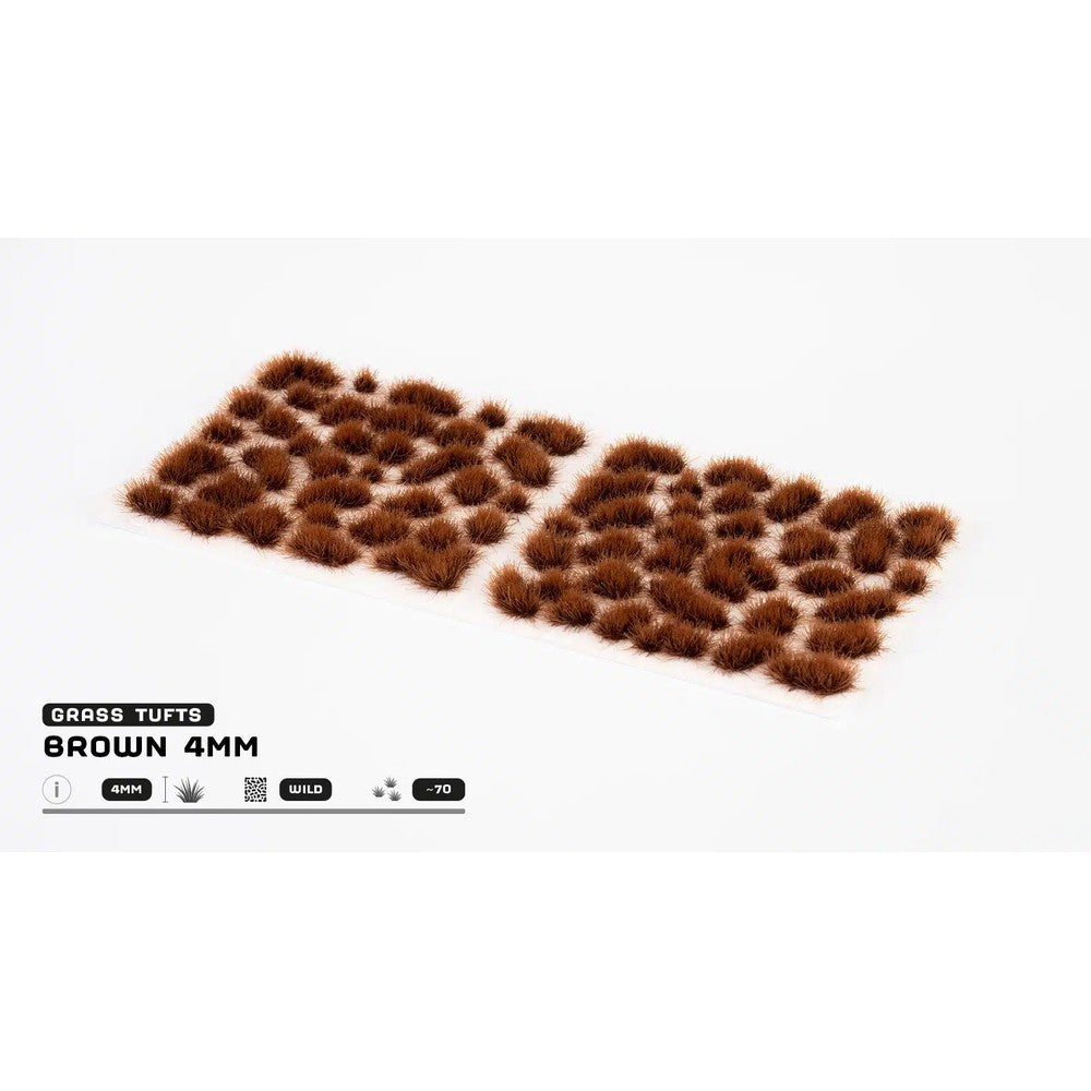 Gamers Grass - Grass Tufts - 4mm - Brown - Wild