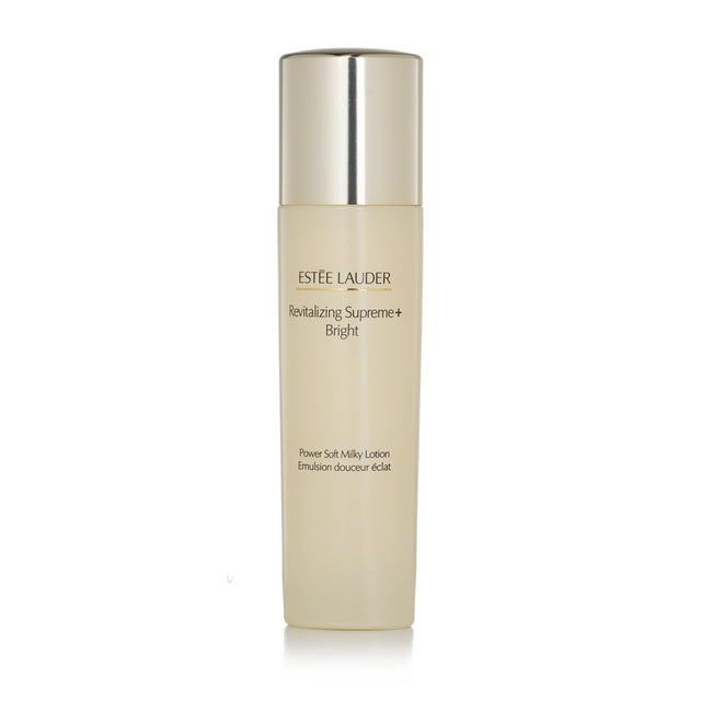 Estee Lauder Revitalizing Supreme Bright Power Lotion, 100ml - Milky texture, brightens skin with Vitamin C and Beautyberry Extract.