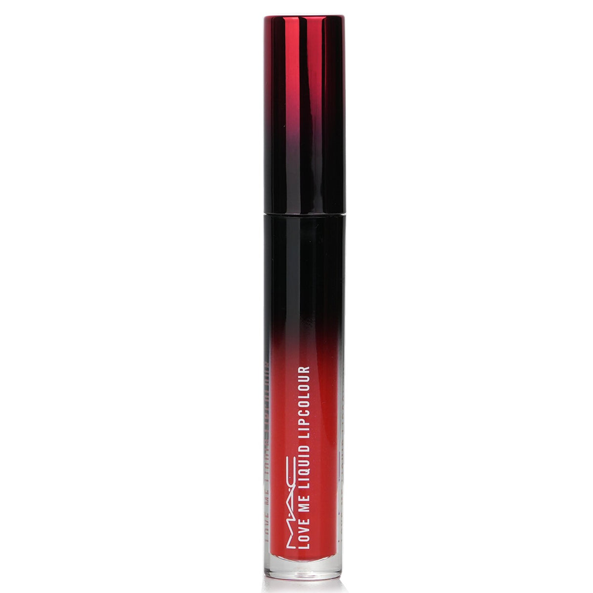 Vibrant intense red-orange liquid lipstick with hydrating formula, 12-hour wear, and precision applicator for flawless application.