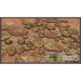 Gamers Grass - Battle Ready Bases - Badlands - Round 32mm (x8)