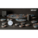 Gamers Grass - Battle Ready Bases - Spaceship Corridor - Round 28mm (x8)