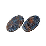 Gamers Grass - Battle Ready Bases - Spaceship Corridor - Oval 90mm (x2)