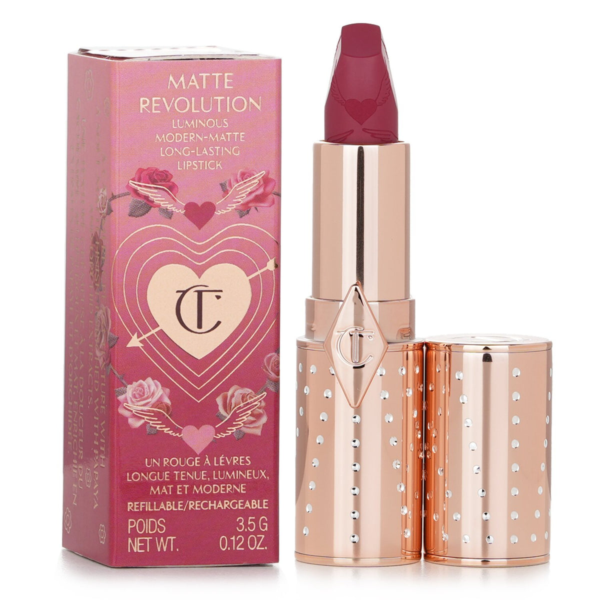 Charlotte Tilbury Matte Revolution Refillable Lipstick - # First Dance 3.5g/
