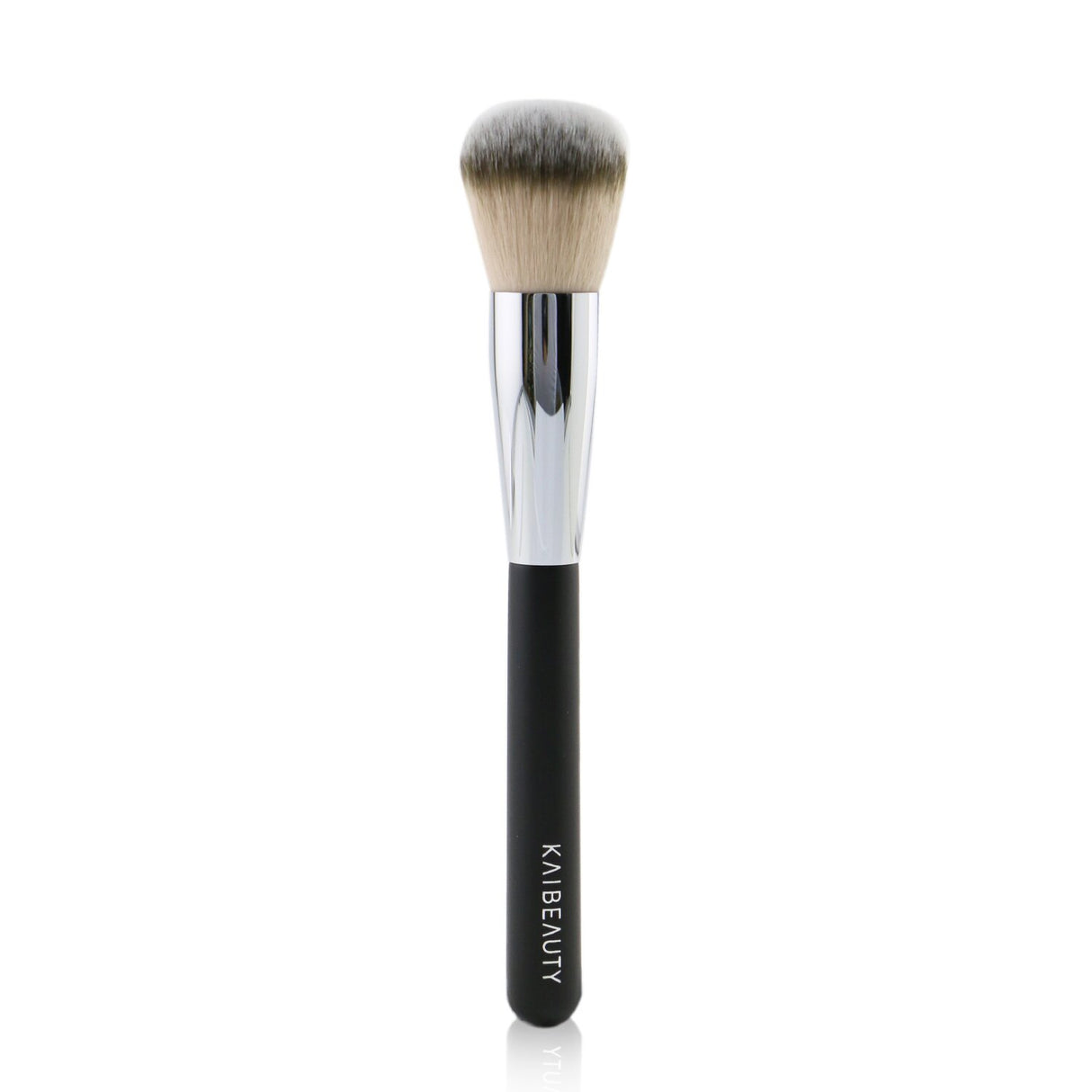 KAIBEAUTY Studio Powder Brush (F01) with soft vegan bristles for flawless powder application and precise blending.