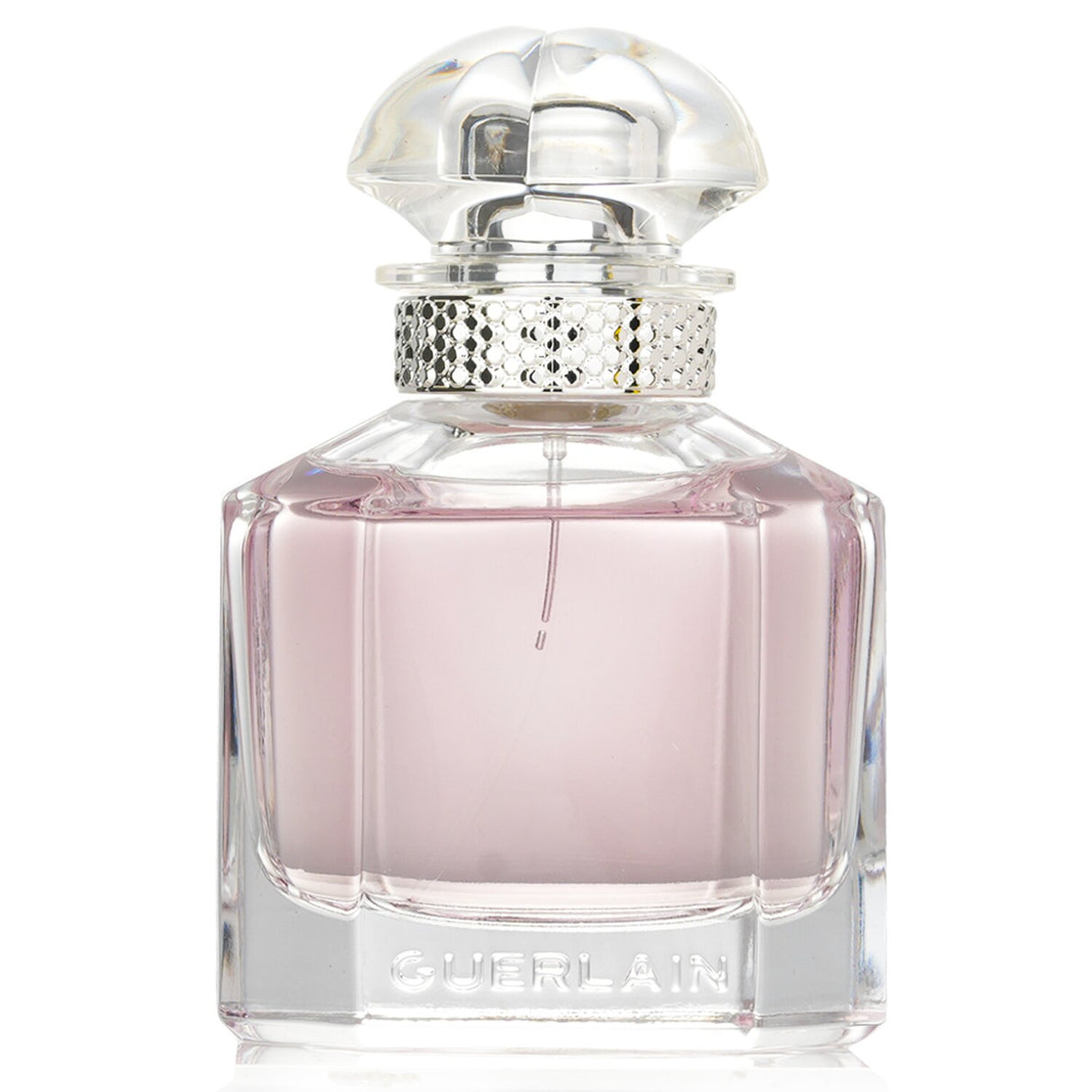 Guerlain Mon Guerlain Sparkling Bouquet 50ml, a floral fruity fragrance with notes of pear, lavender, and vanilla, perfect for women.