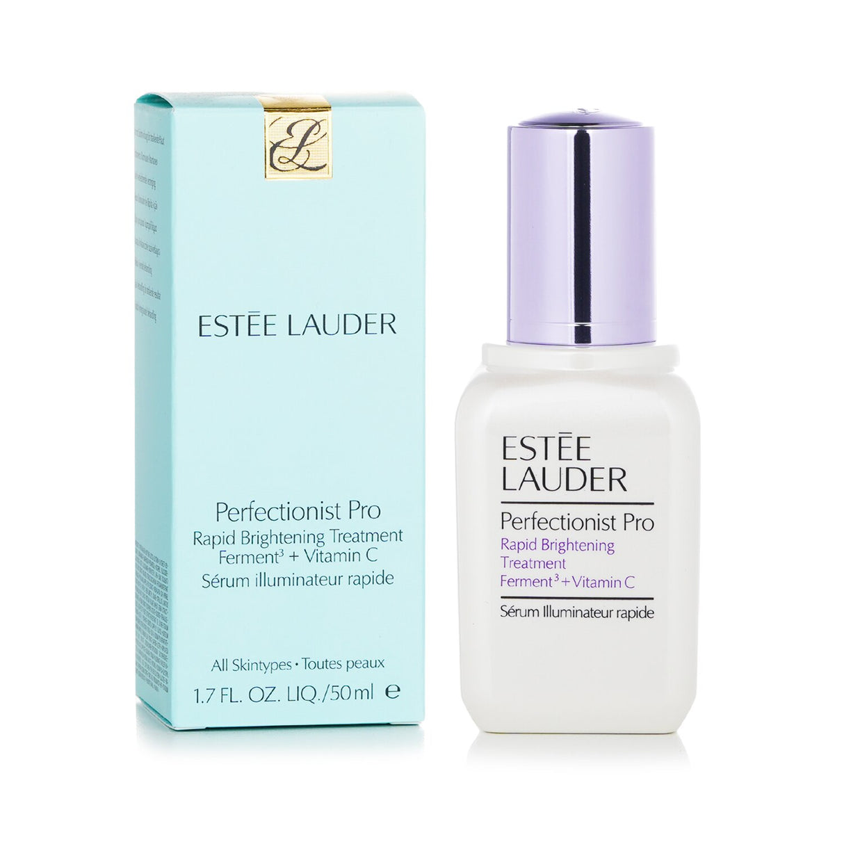 Estee Lauder Perfectionist Pro serum: oil-free brightening treatment with Vitamin C for even-toned, radiant skin.