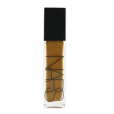 NARS Natural Radiant Longwear Foundation in #Moorea, medium dark shade for olive undertones, offers buildable coverage with a radiant finish.