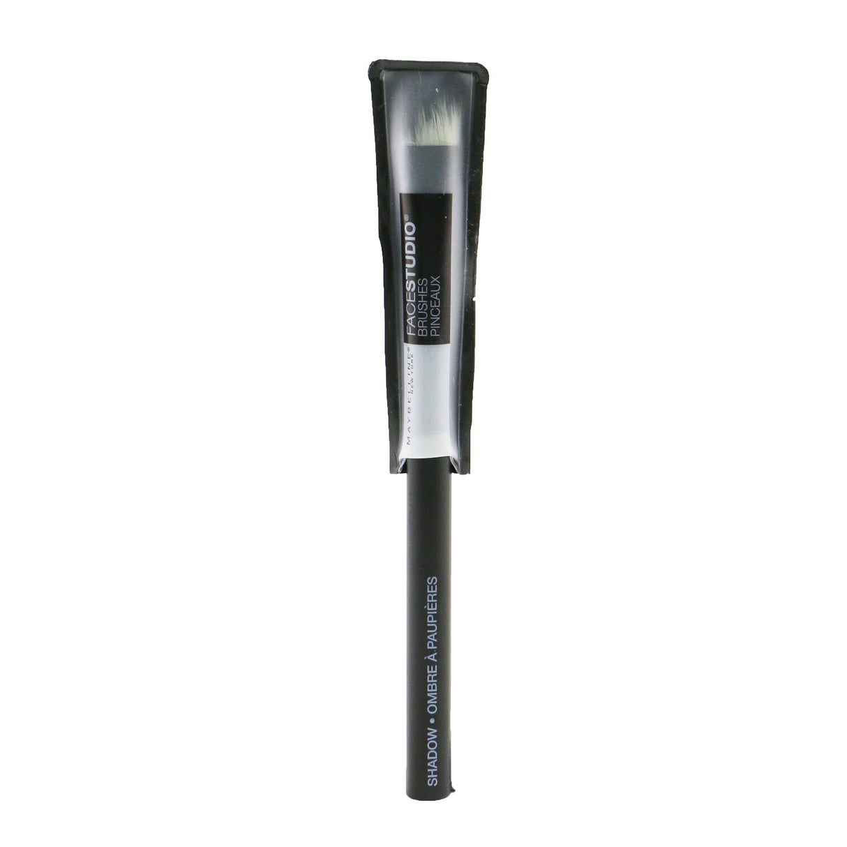 Maybelline Facestudio 140 Shadow Brush for precise eyeshadow application with soft, angled bristles for perfect blending.