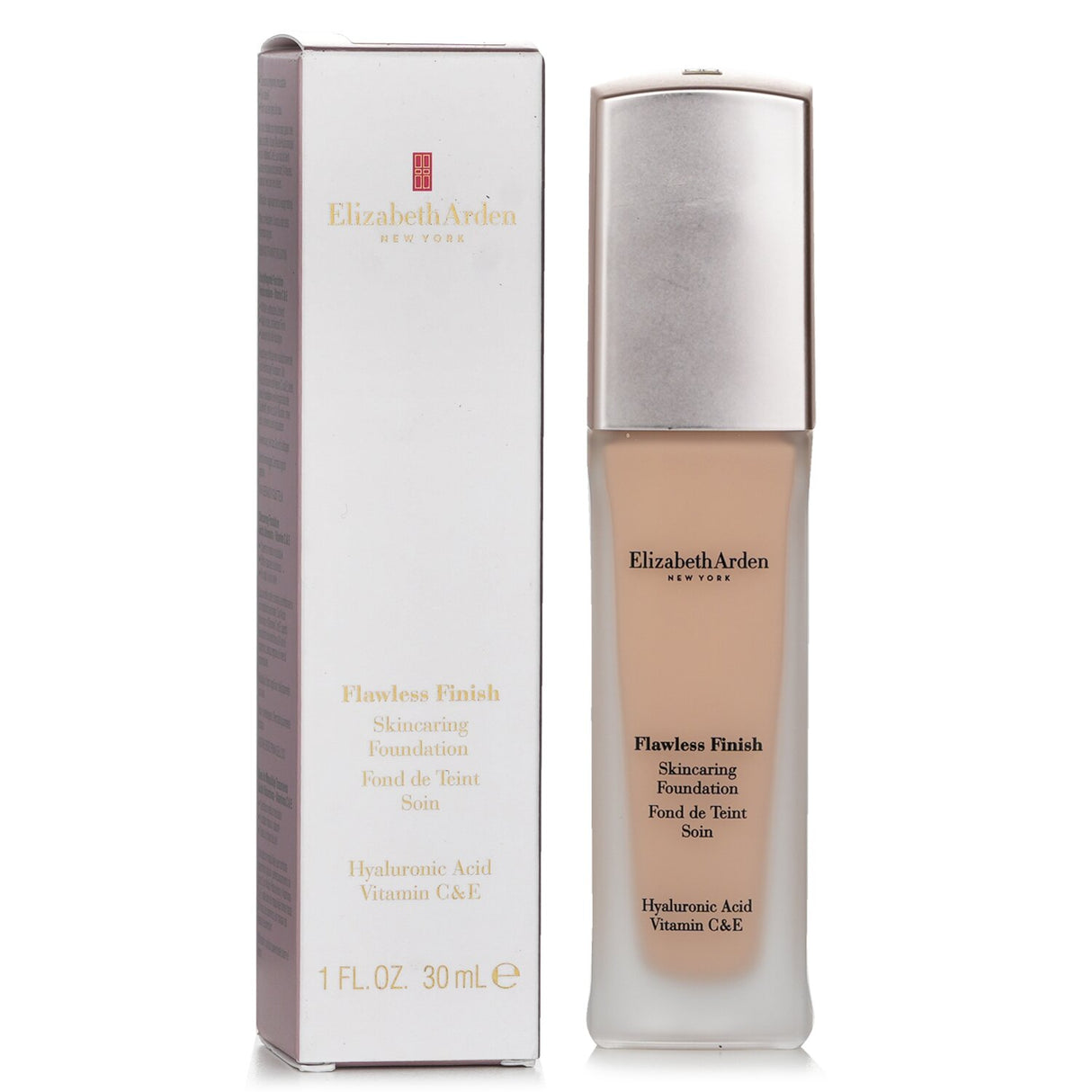 Elizabeth Arden Flawless Finish Skincaring Foundation - # 200N (Light Skin With