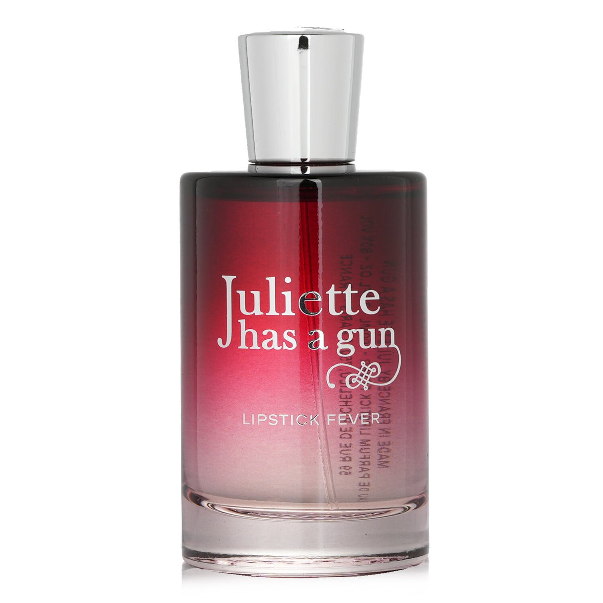 Floral fruity perfume in a 100ml bottle, featuring Raspberry, Violet, Iris, and Vanilla for modern femininity.