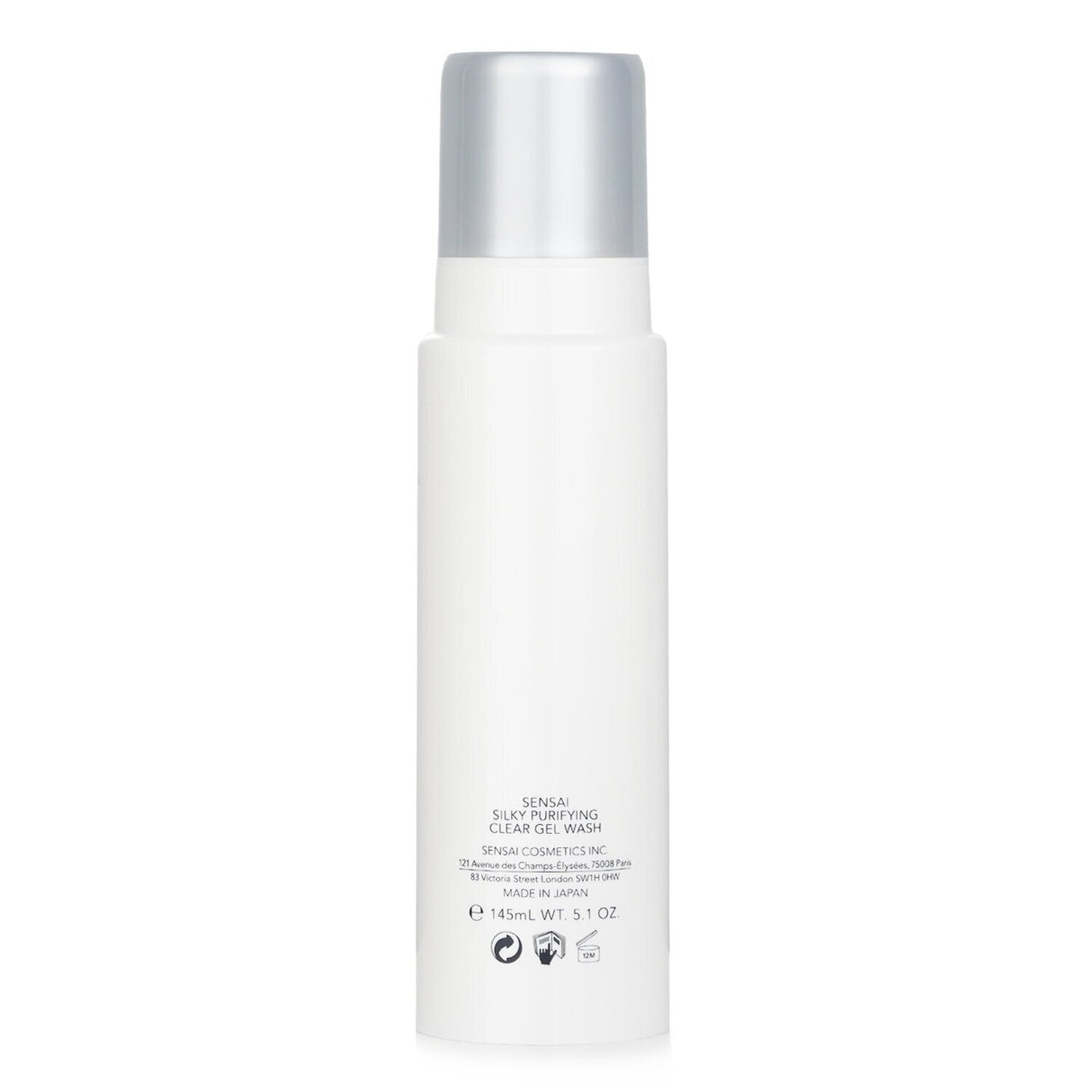 Kanebo Sensai Silky Purifying Clean Gel Wash 145ml, a luxurious gel that cleanses and nourishes for clear, smooth skin.