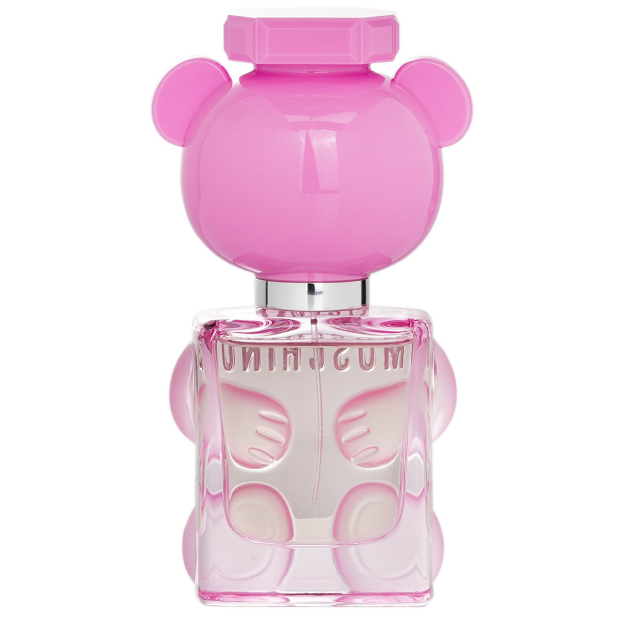 Moschino Toy 2 Bubble Gum Eau De Toilette Spray in a playful 30ml bottle, featuring a whimsical teddy bear design.