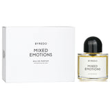 Byredo Mixed Emotions Eau De Parfum Spray 100ml; unisex fragrance with sweet blackcurrant, smoky birch, and cozy notes.