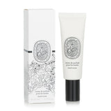 Luxurious Diptyque Eau Capitale Hand Cream with rose scent, Aloe Vera, and Macadamia Oil for hydrated, smooth hands.