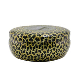 Voluspa 3 Wick Decorative Tin Candle in Freesia Clementine, featuring a floral scent, stylish metallic tin, and 40-hour burn time.