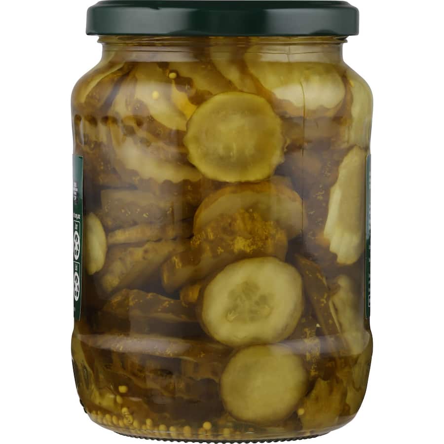 Delmaine Gherkins Round Sliced