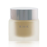 RMK Creamy Foundation EX SPF 21 in shade #102, offering smooth, lightweight coverage with rice bran extracts for a radiant glow.