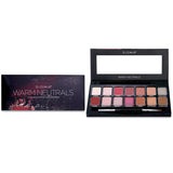 Sigma Beauty Warm Neutrals Palette featuring 14 versatile eyeshadows and a dual-ended brush for effortless eye looks.