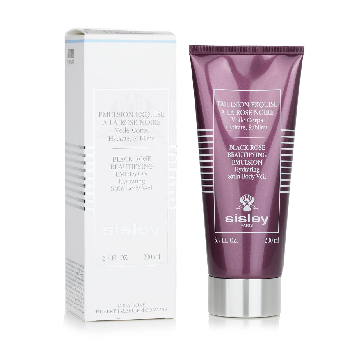 Sisley - Black Rose Beautifying Emulsion - Hydrating Satin Body Veil  - 200ml/6.