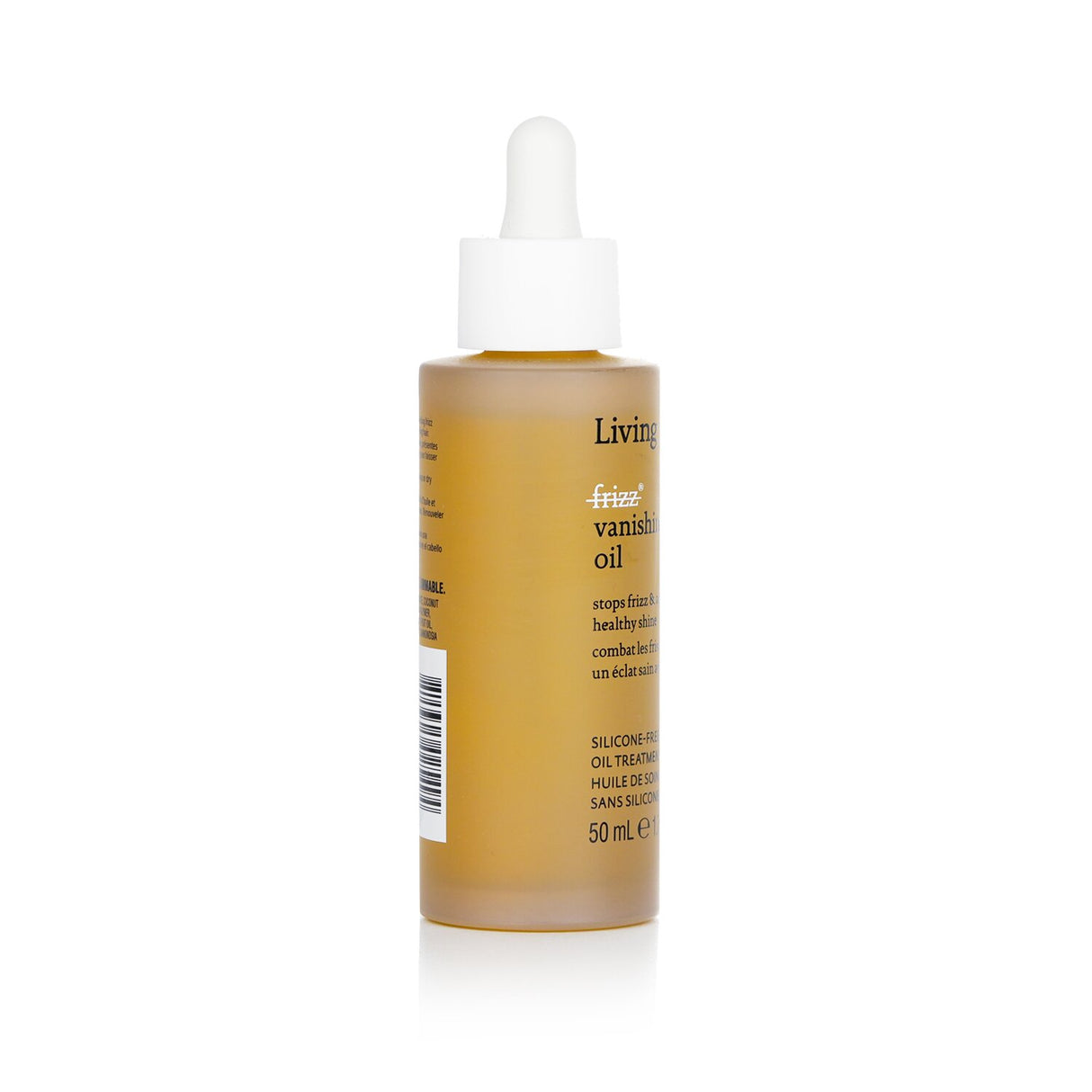 Lightweight, vegan hair oil for frizz control, hydration, and shine; powered by a unique oil blend and Healthy Hair Molecule.