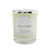 Luxurious Nicolai Bal A Venise scented candle in elegant glass, offering 50 hours of calming fragrance for your home.