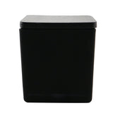 Luxurious Mercatanti scented candle in an elegant glass vase, with a wooden wick, handmade in Italy for a cozy atmosphere.