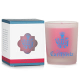 Elegant Carthusia Gemme di Sole scented candle in sandblasted glass, emits captivating fragrance, burns for 20 hours.
