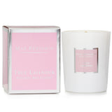 Max Benjamin True Lavender Candle in elegant glass, handcrafted with soy wax, offering 40 hours of soothing lavender aroma.