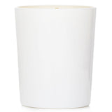Max Benjamin French Linen Water candle in sleek glass, 190g, offering a refreshing scent and 40 hours of clean burn.