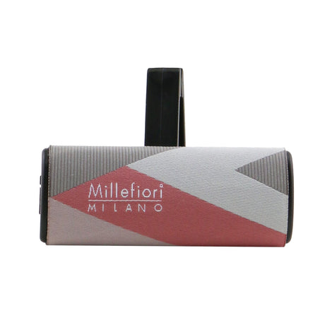 Stylish Millefiori geometric car air freshener in Orange Tea scent, designed for lasting freshness and elegant vehicle decor.