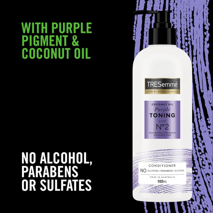 Tresemme Conditioner Purple Toning Pump 500mL