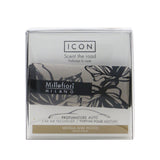 Millefiori - Icon Textile Floral Car Air Freshener - Vanilla & Wood  - 1pc