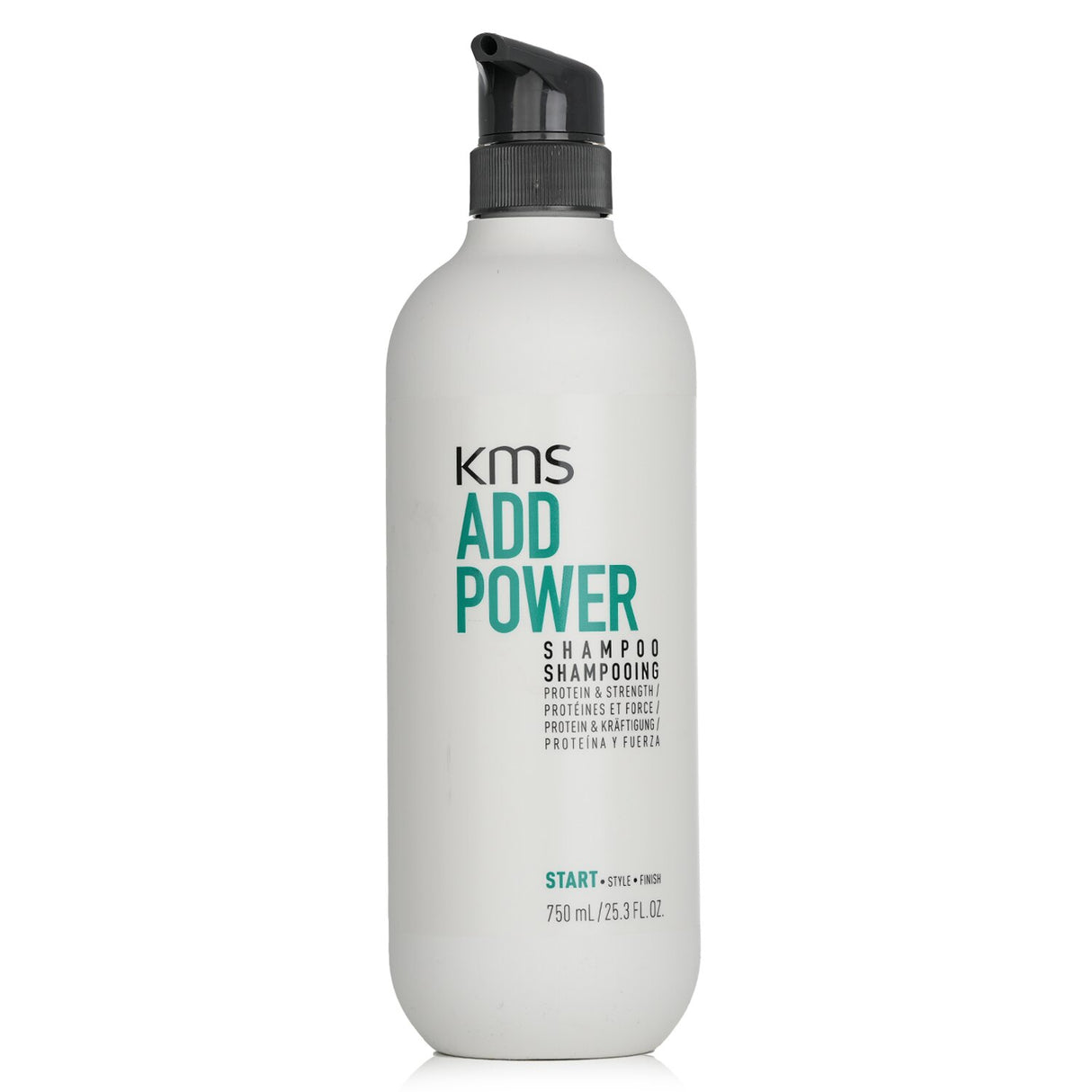 Strengthening shampoo for fine hair with Lactic Acid, Rice Protein, and Organic White Tea for healthier, fuller locks.