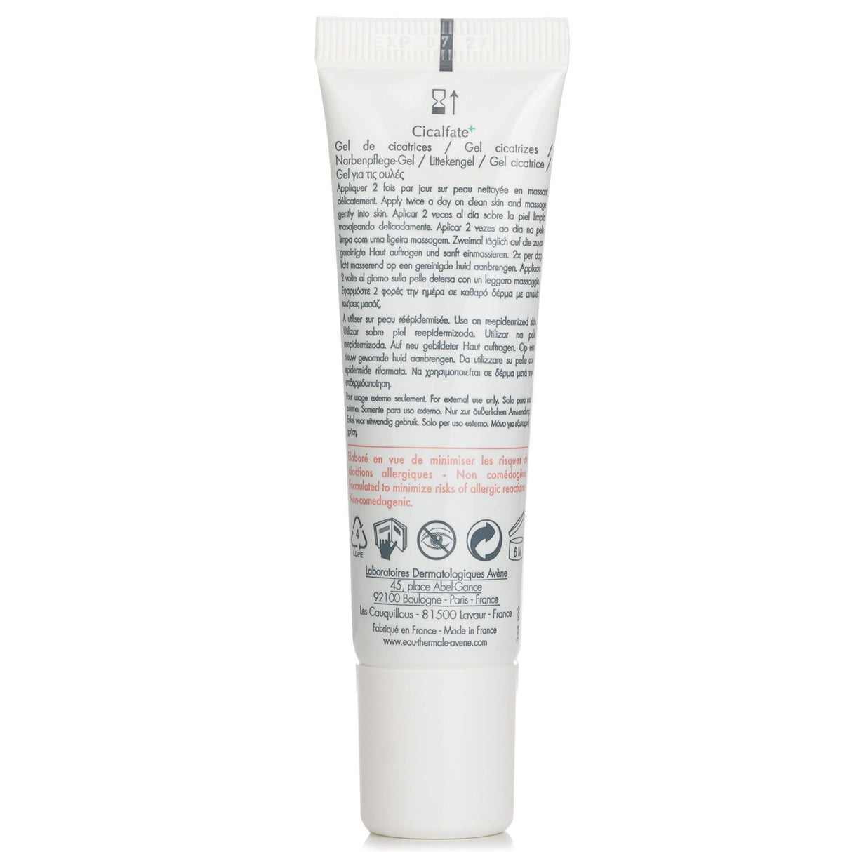 Avene Cicalfate+ Scar Gel 30ml/1oz