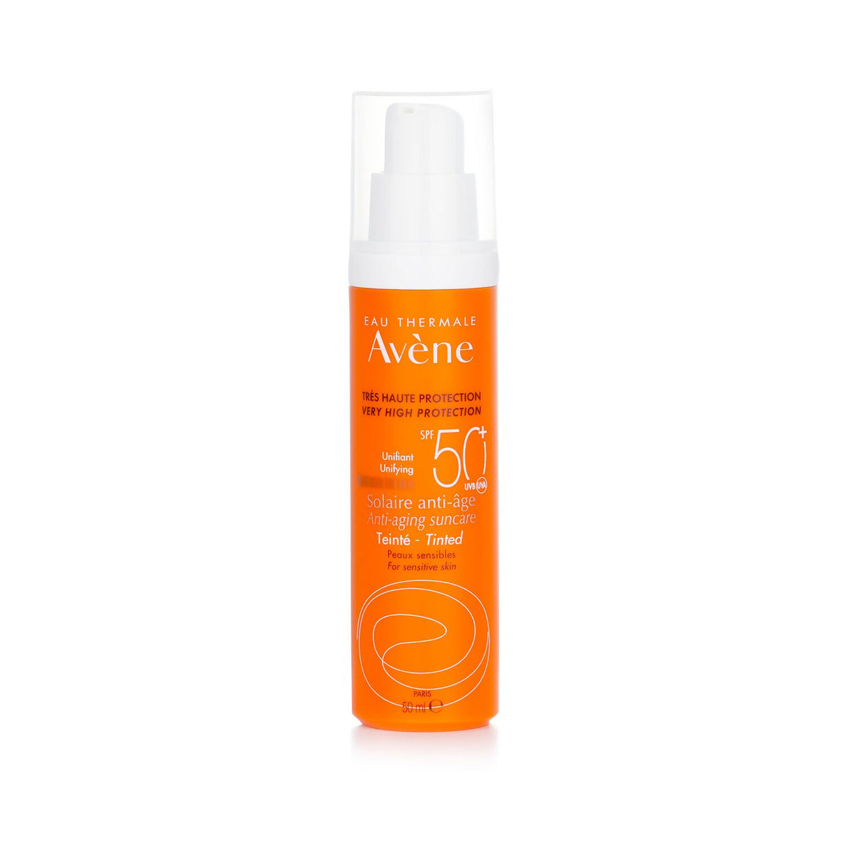 Avene - Very High Protection Unifying Tinted Anti-Aging Suncare SPF 50 - For Sen