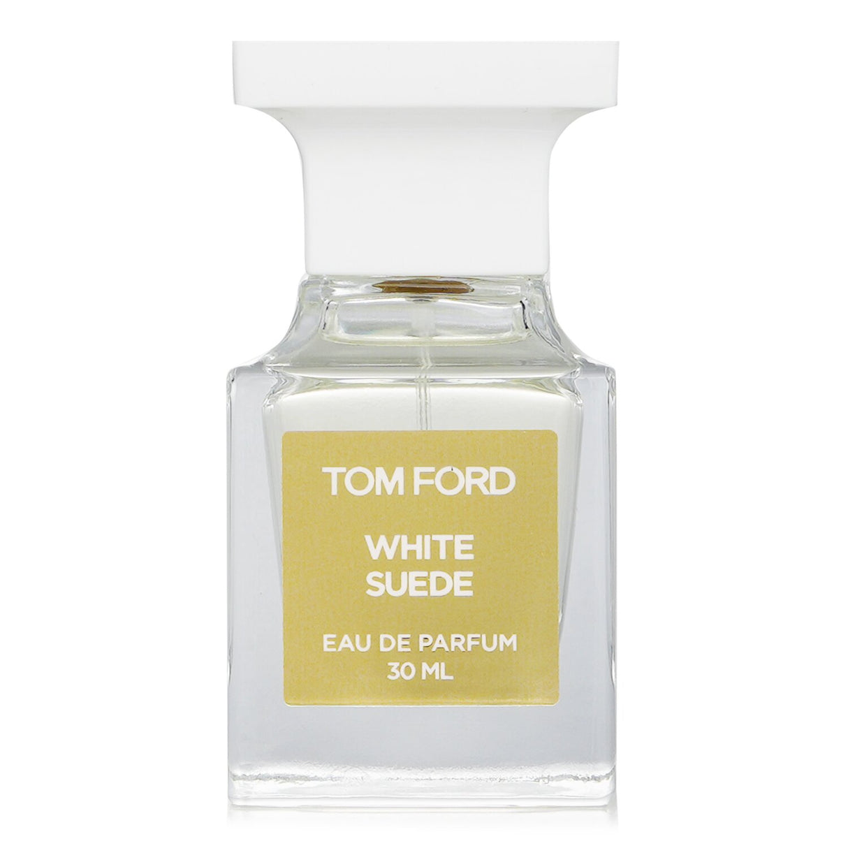 Tom Ford Private Blend White Suede Eau De Parfum Spray 30ml, a seductive floral woody fragrance for contemporary women.