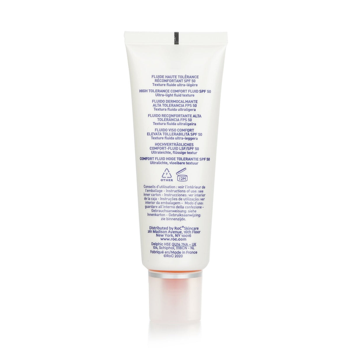 ROC - Soleil-Protect High Tolerance Comfort Fluid SPF 50 UVA & UVB (Comforts Sen