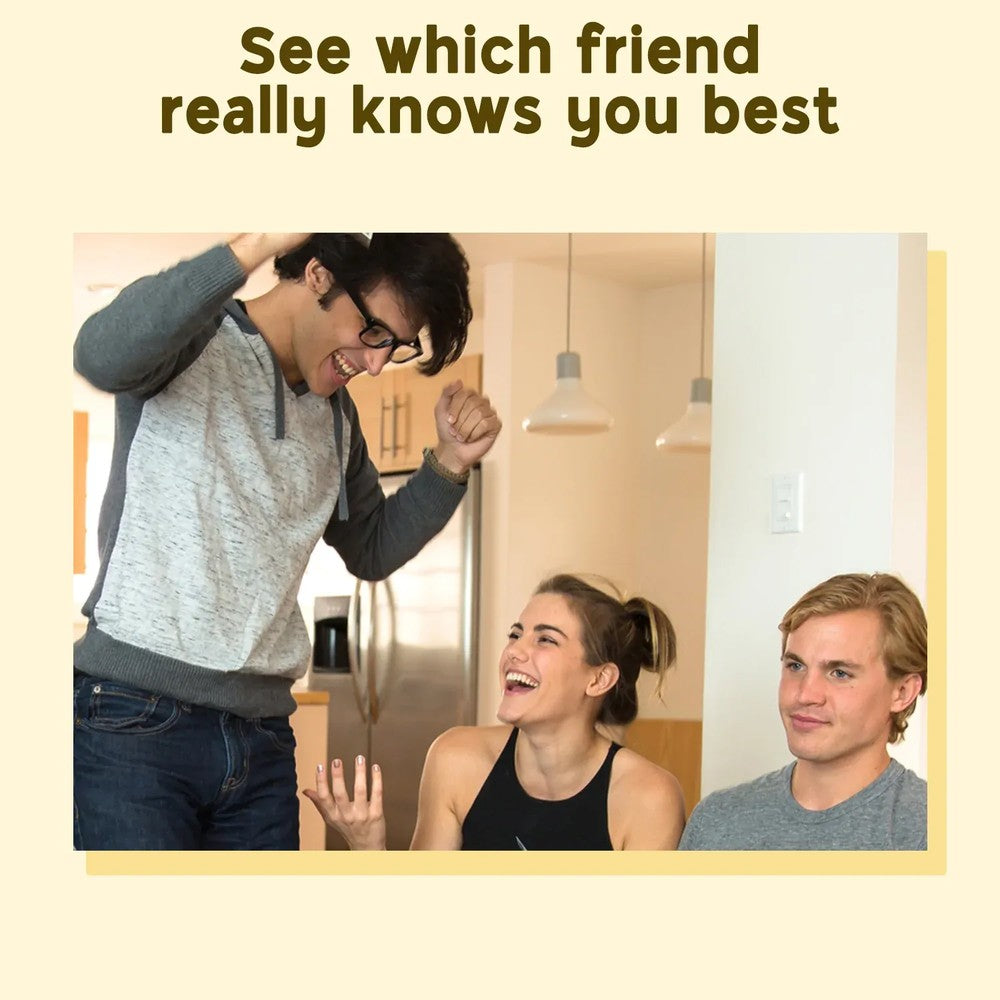 Do Your Friends Even Know Each Other? Board Game