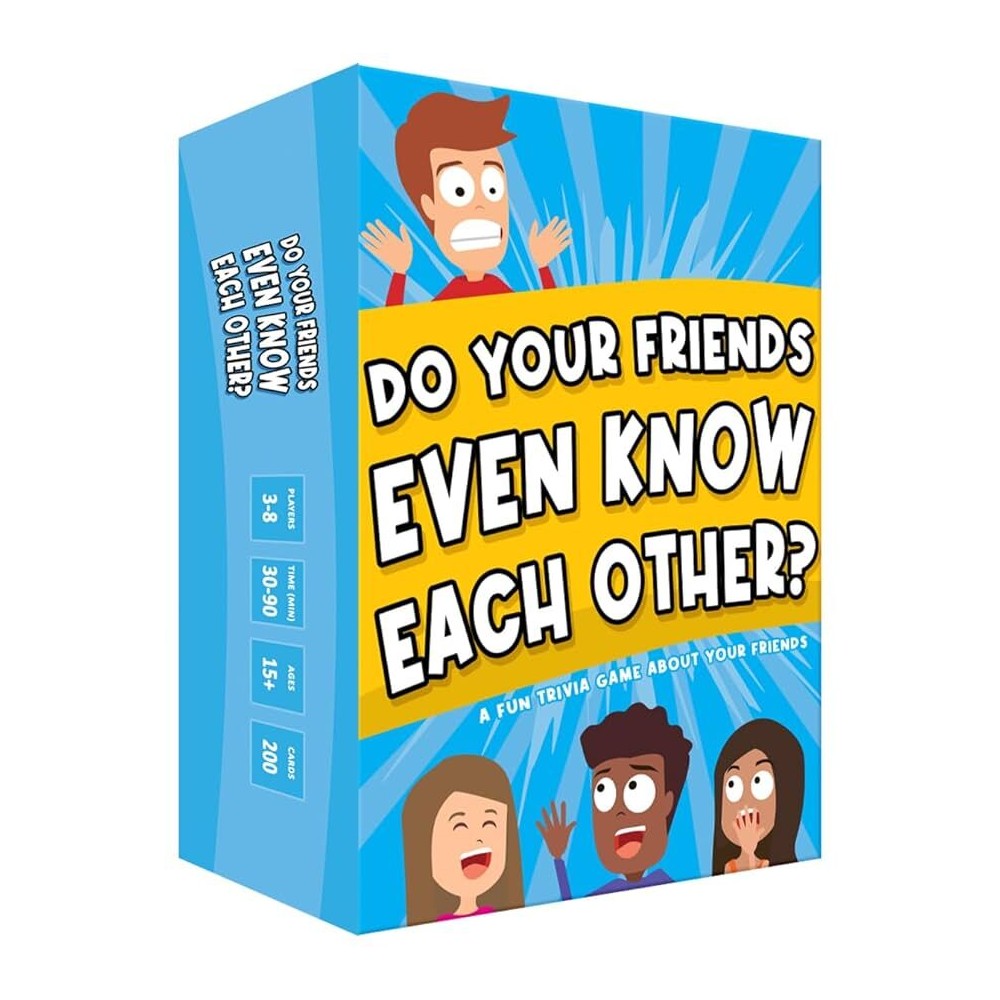 Do Your Friends Even Know Each Other? Board Game